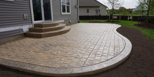 Stamped Concrete, Concrete Contractor Concrete Patio